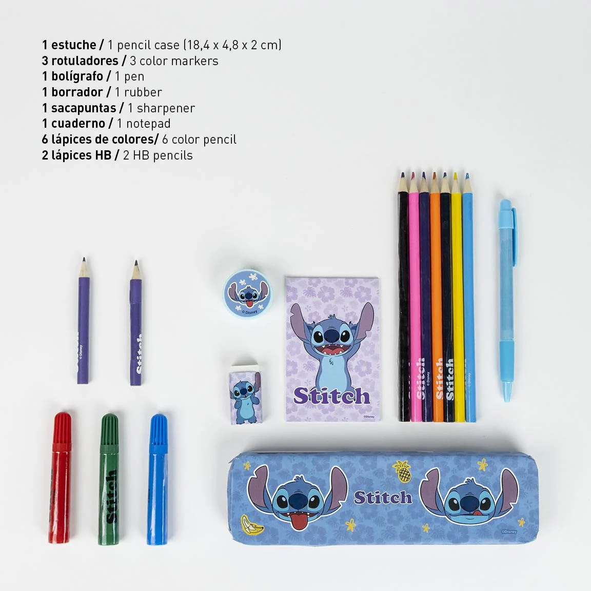 SET PAPELERÍA COLOREABLE STITCH - Imagen 3