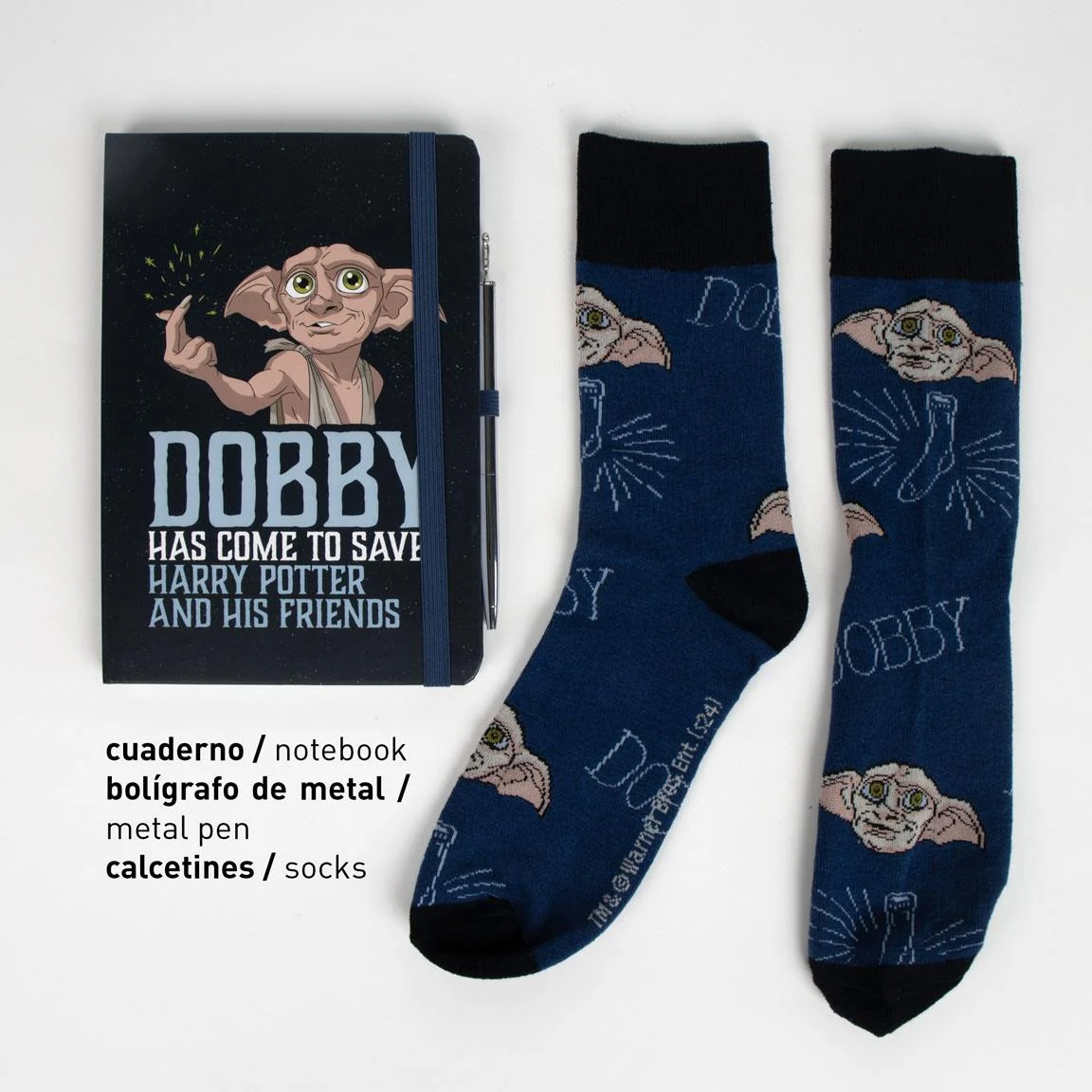 SET DE PAPELERIA CALCETIN HARRY POTTER DOBBY - Imagen 3