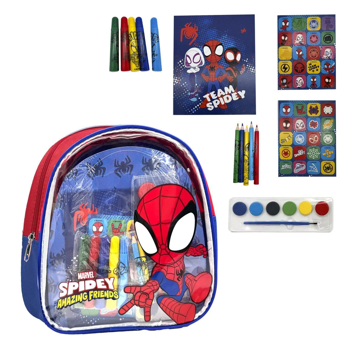 COLOREABLE MOCHILA SPIDEY - Imagen 2