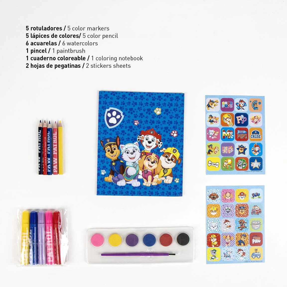 SET COLOREABLE MOCHILA PAW PATROL - Imagen 4