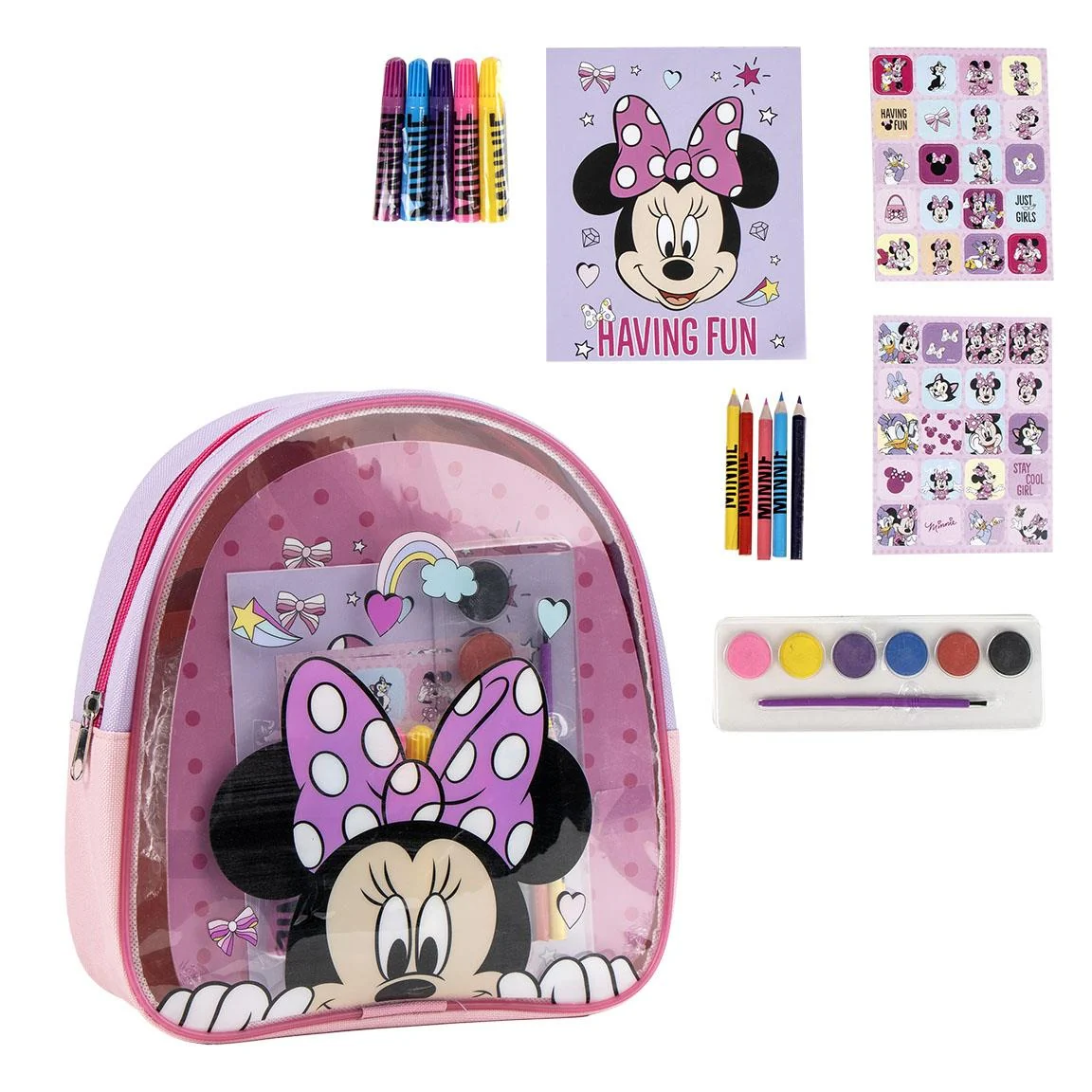 COLOREABLE MOCHILA MINNIE - Imagen 2