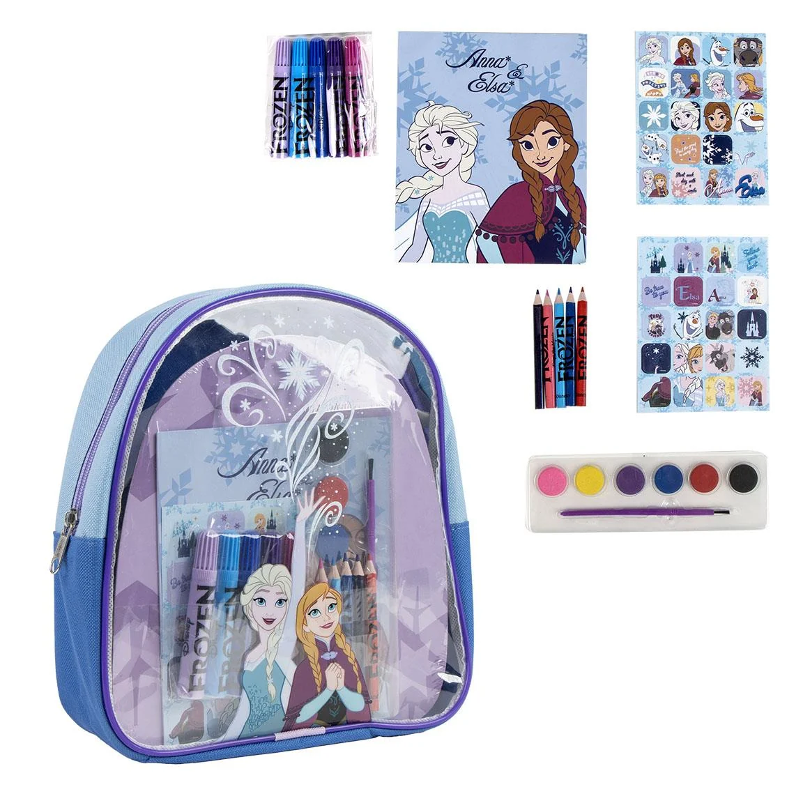 COLOREABLE MOCHILA FROZEN - Imagen 2