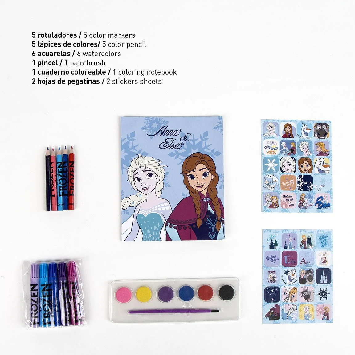 COLOREABLE MOCHILA FROZEN - Imagen 4