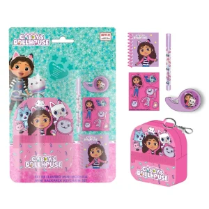 SET DE PAPELERIA MINIMOCHILA GABBY´S DOLLHOUSE