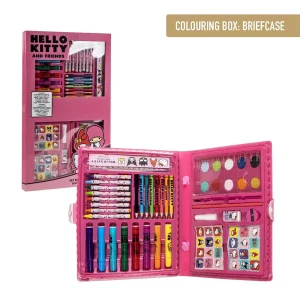 SET PAPELERIA COLOREABLE CAJA HELLO KITTY