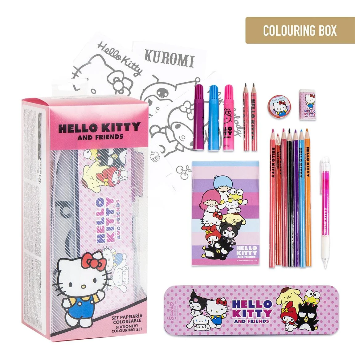 SET COLOREABLE HELLO KITTY - Imagen 2