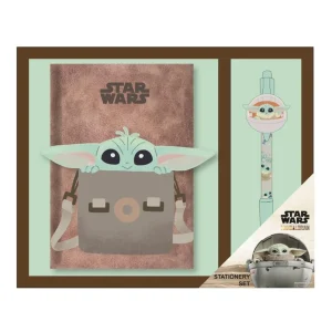 SET DE PAPELERIA THE MANDALORIAN GROGU