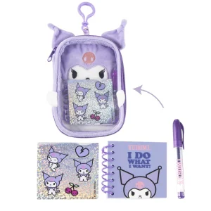 SET DE PAPELERIA PELUCHE HELLO KITTY KUROMI