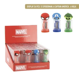 SACAPUNTAS CONTENEDOR MARVEL