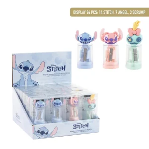 SACAPUNTAS CONTENEDOR STITCH