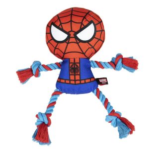 JUGUETE PARA PERRO CUERDA SPIDERMAN