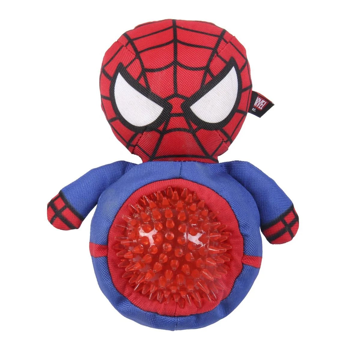 JUGUETE PARA PERRO PELOTA SPIDERMAN