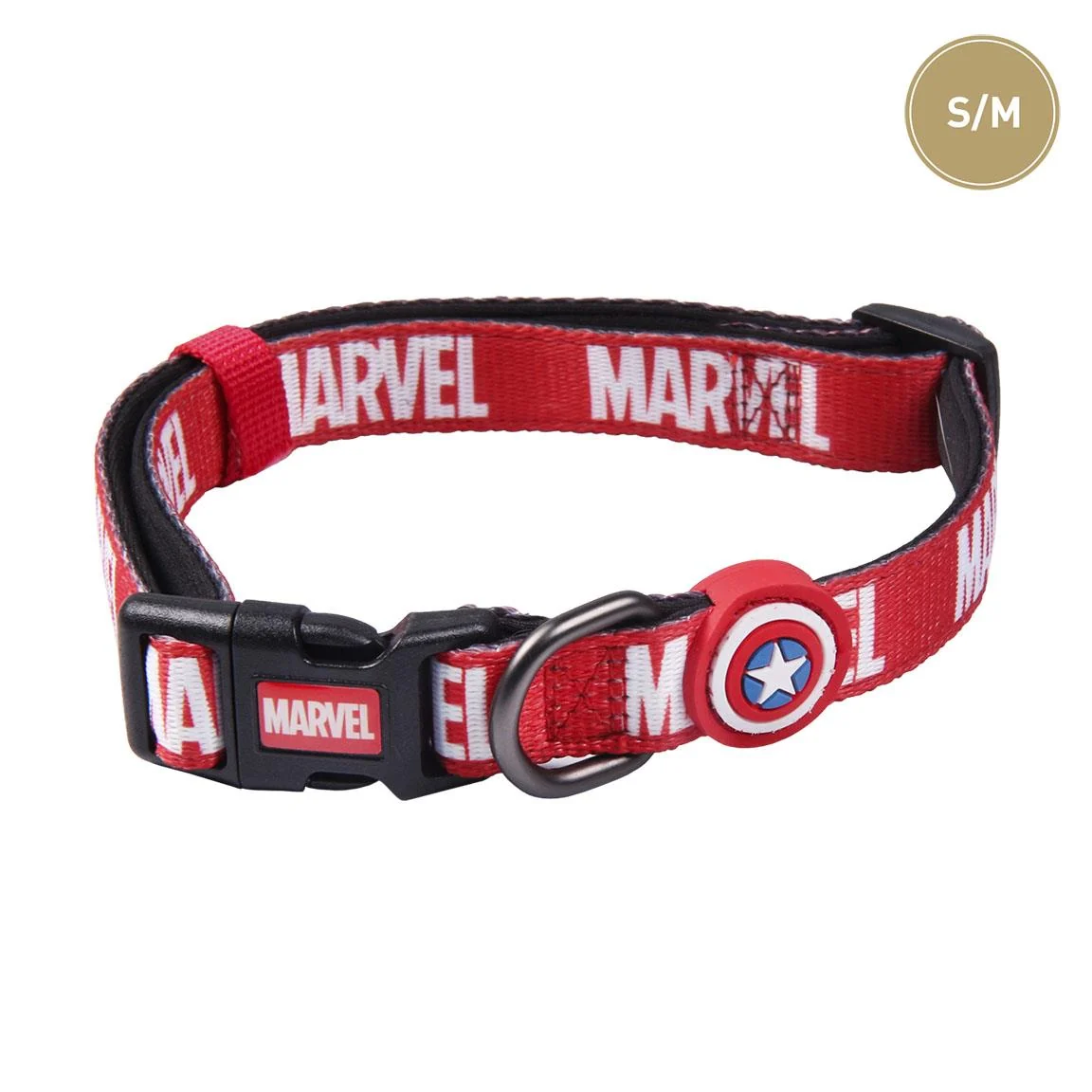 COLLAR PARA PERROS S/M MARVEL