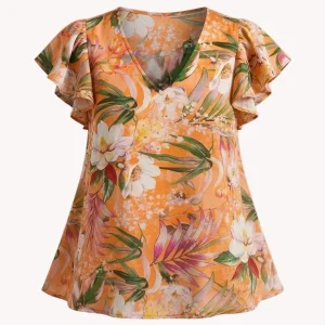 Blusa Caprari Tropical