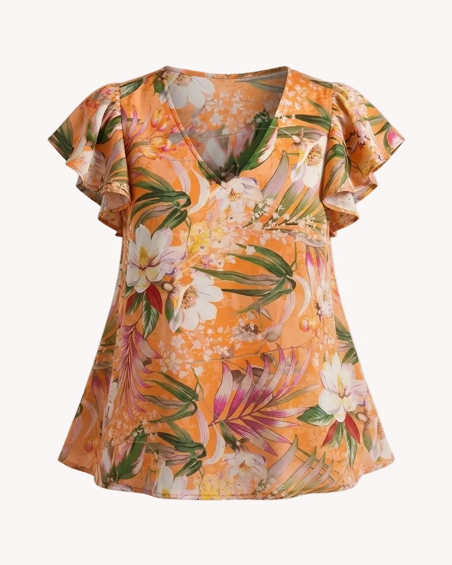 Blusa Caprari Tropical
