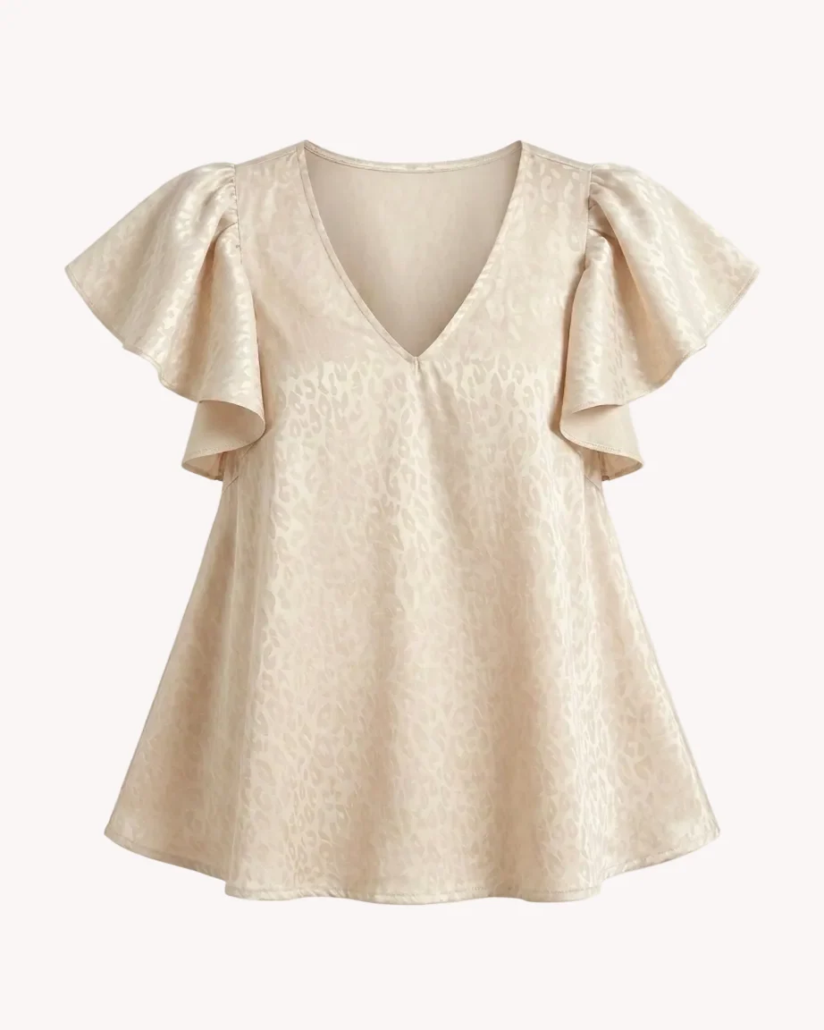 Blusa Caprari Champagne - Imagen 2