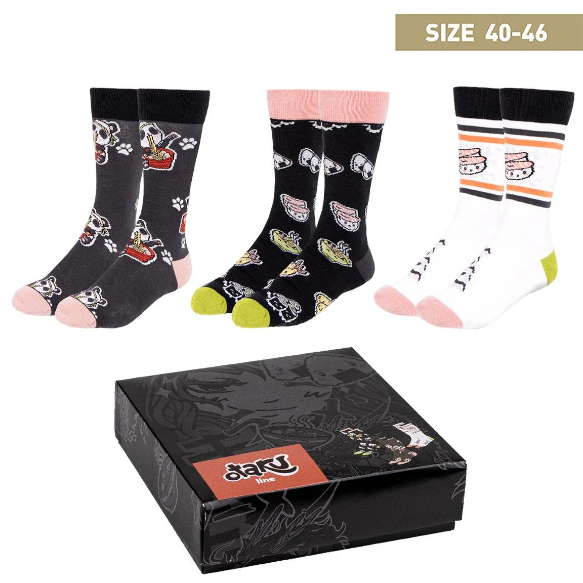 PACK CALCETINES 3 PIEZAS OTAKU - Imagen 2