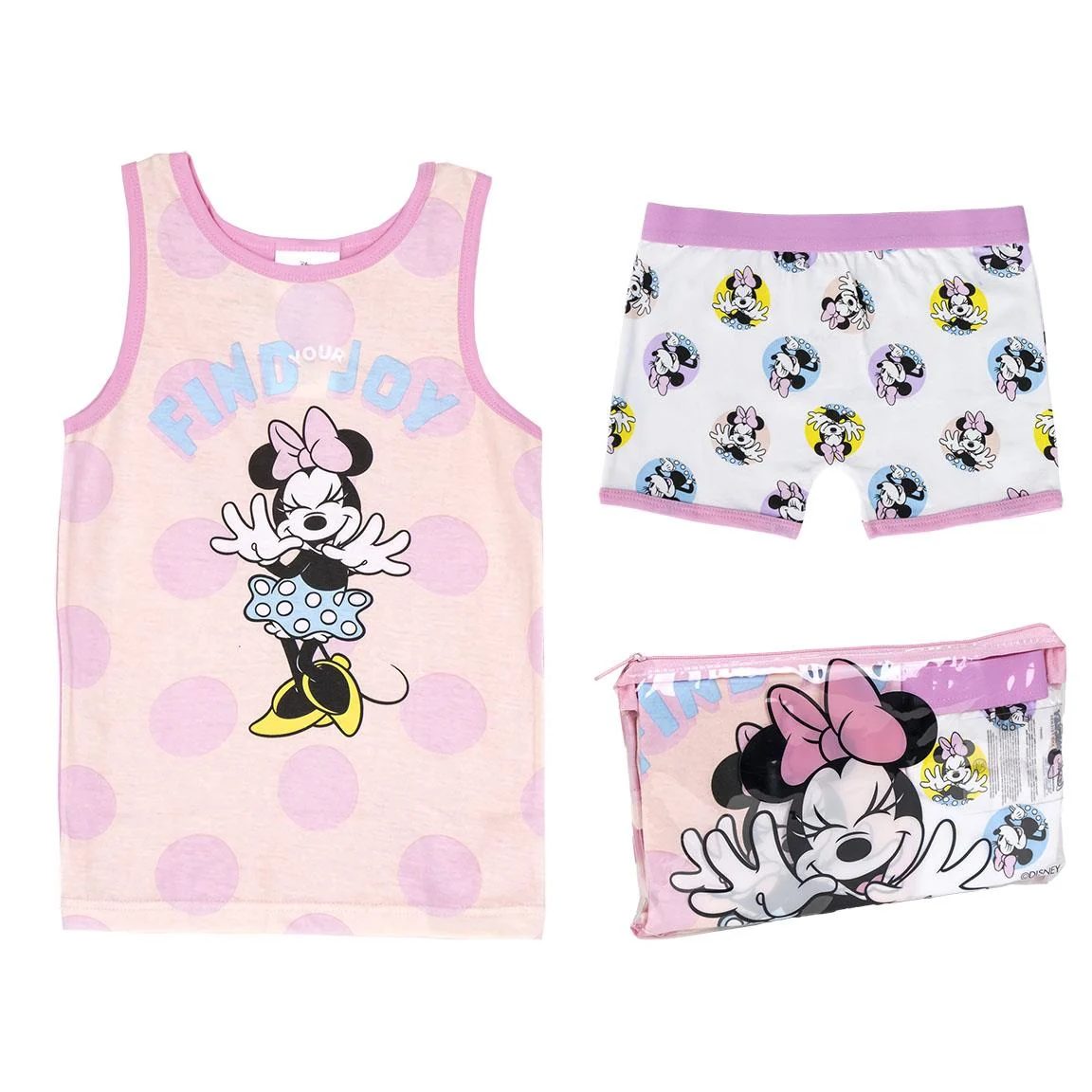 PIJAMA TIRANTES SINGLE JERSEY NECESER MINNIE - Imagen 2