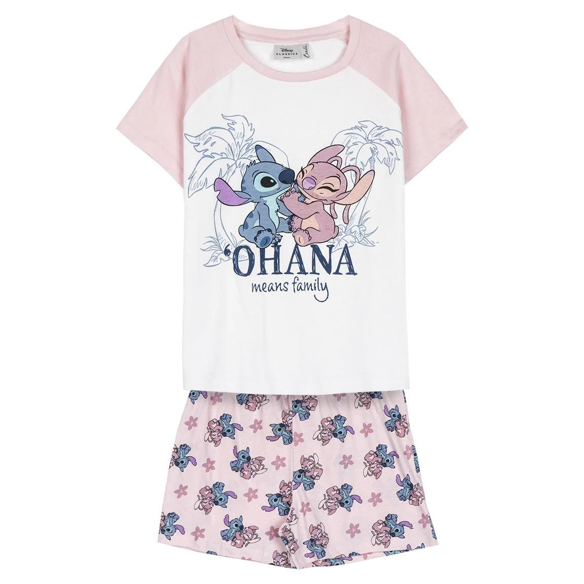 PIJAMA CORTO SINGLE JERSEY STITCH - Imagen 2