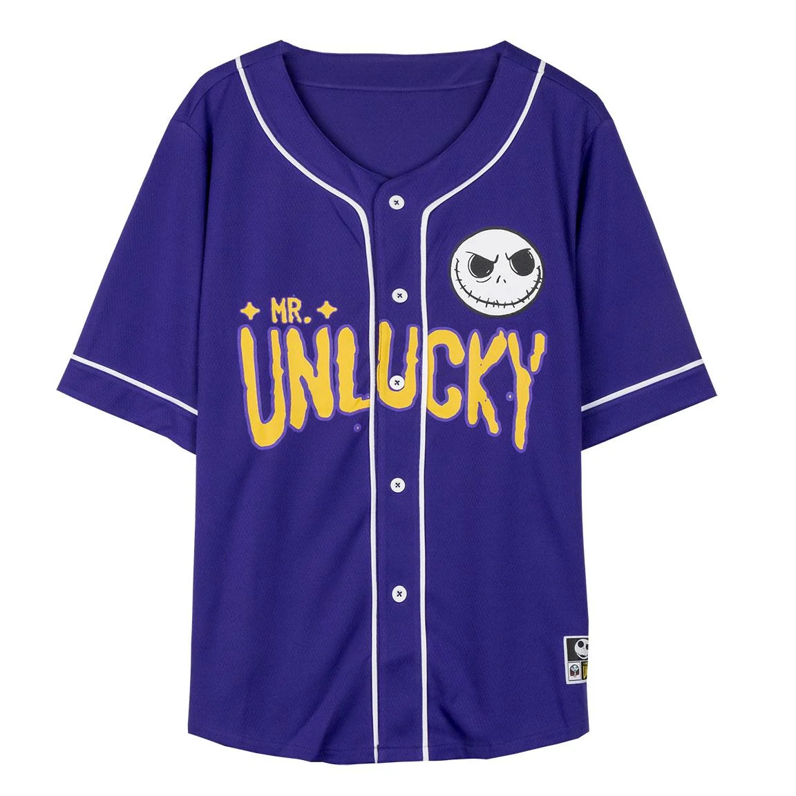 CAMISETA CORTA BASEBALL NIGHTMARE BEFORE CHRISTMAS - Imagen 2
