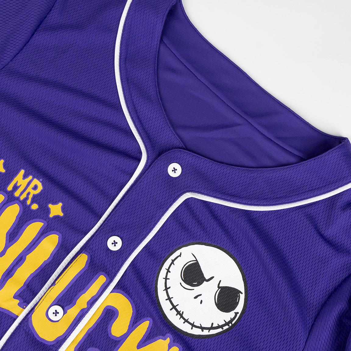 CAMISETA CORTA BASEBALL NIGHTMARE BEFORE CHRISTMAS - Imagen 4