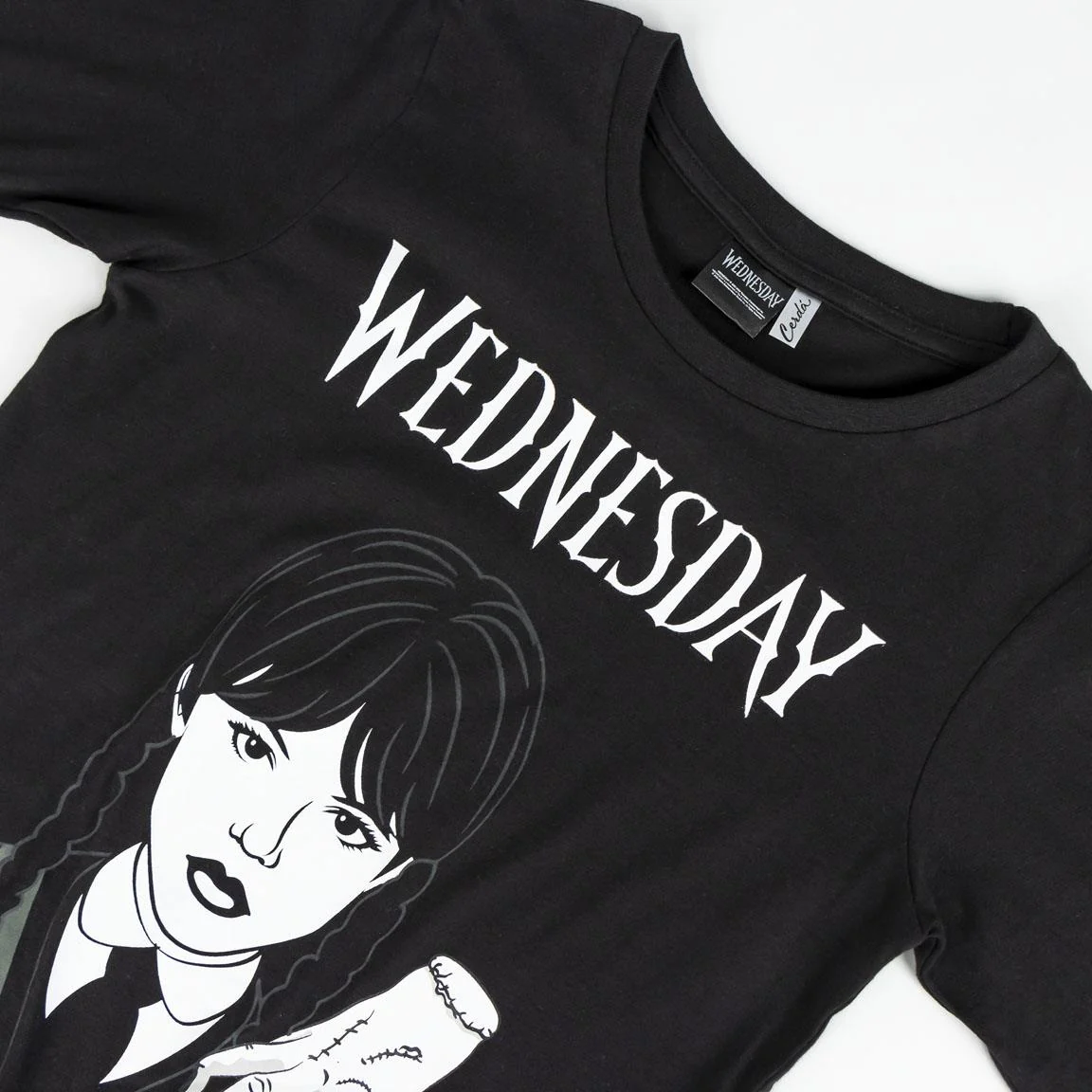 PIJAMA LARGO SINGLE JERSEY WEDNESDAY - Imagen 4