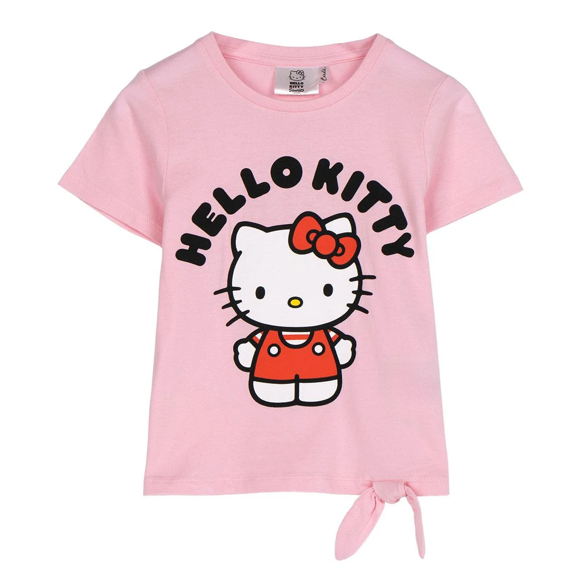 CAMISETA CORTA SINGLE JERSEY HELLO KITTY