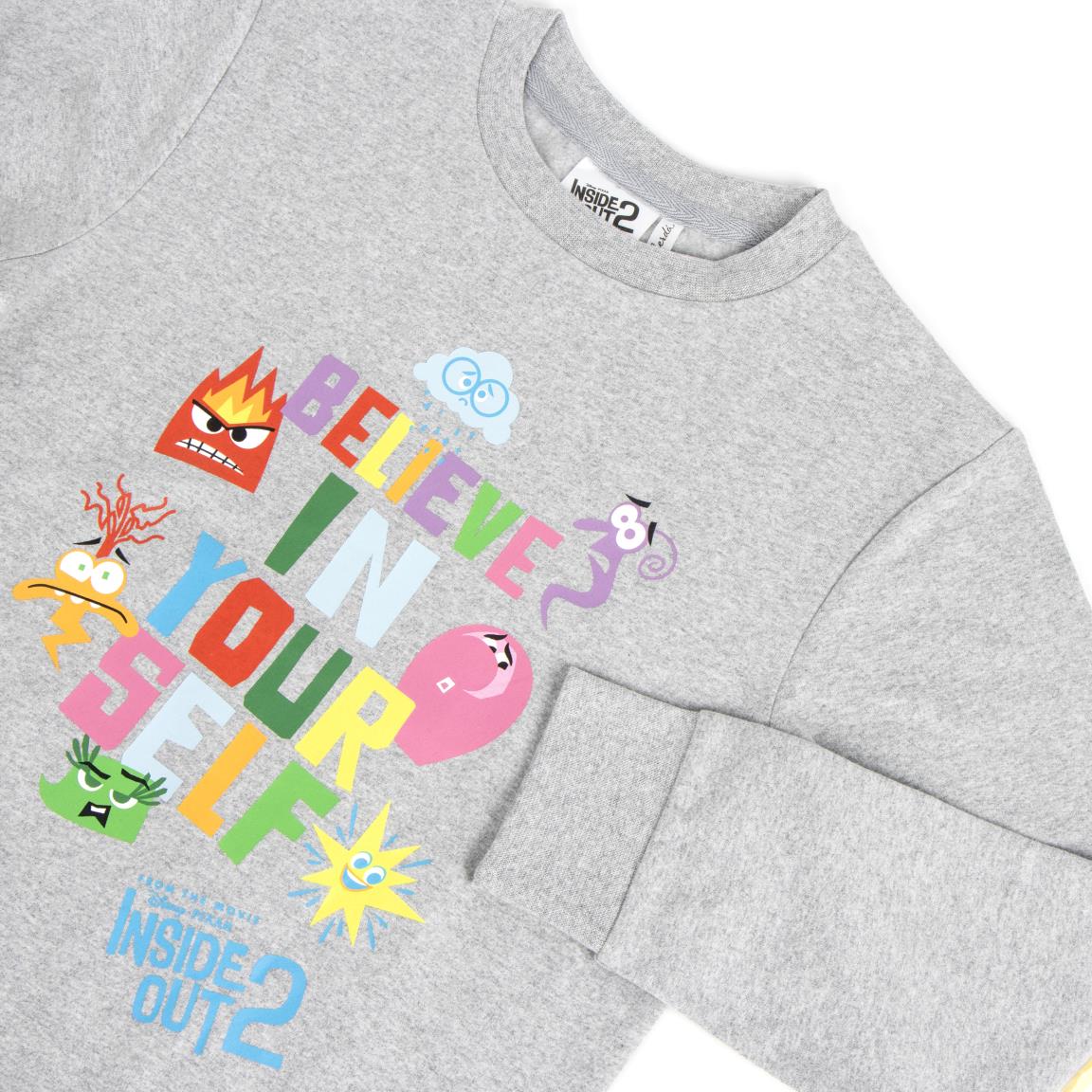 SUDADERA COTTON BRUSHED PIXAR INSIDE OUT - Imagen 4