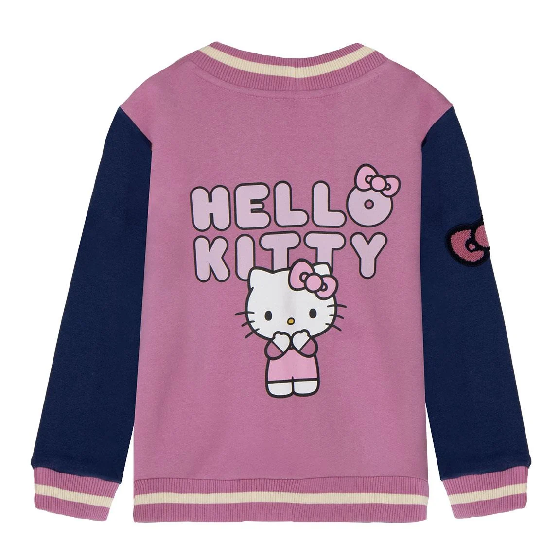 CHAQUETA COTTON BRUSHED BASEBALL HELLO KITTY - Imagen 3