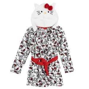 BATIN CORAL FLEECE APLICACIONES HELLO KITTY