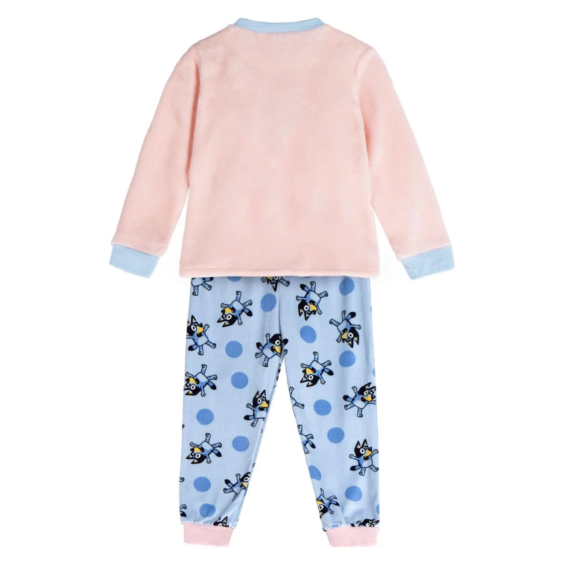 PIJAMA LARGO CORAL FLEECE APLICACIONES BLUEY - Imagen 3