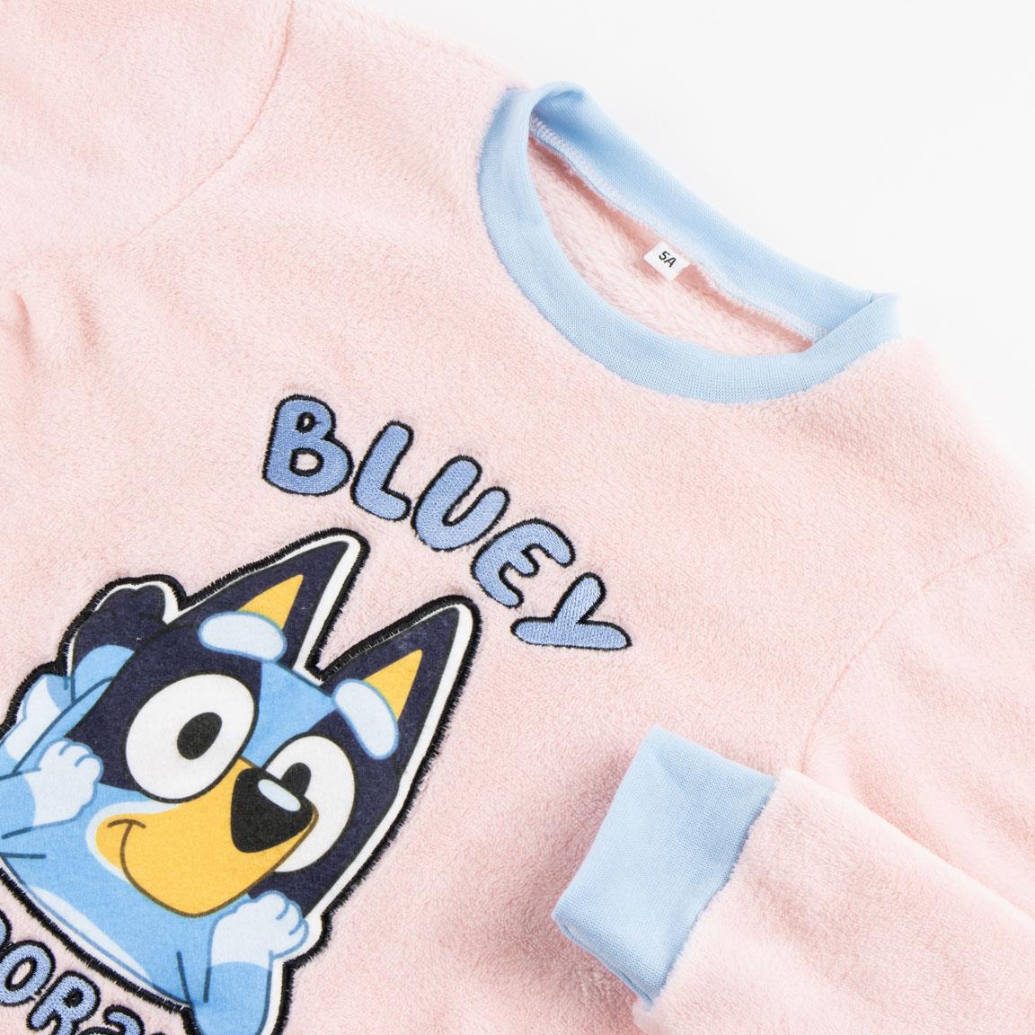 PIJAMA LARGO CORAL FLEECE APLICACIONES BLUEY - Imagen 4