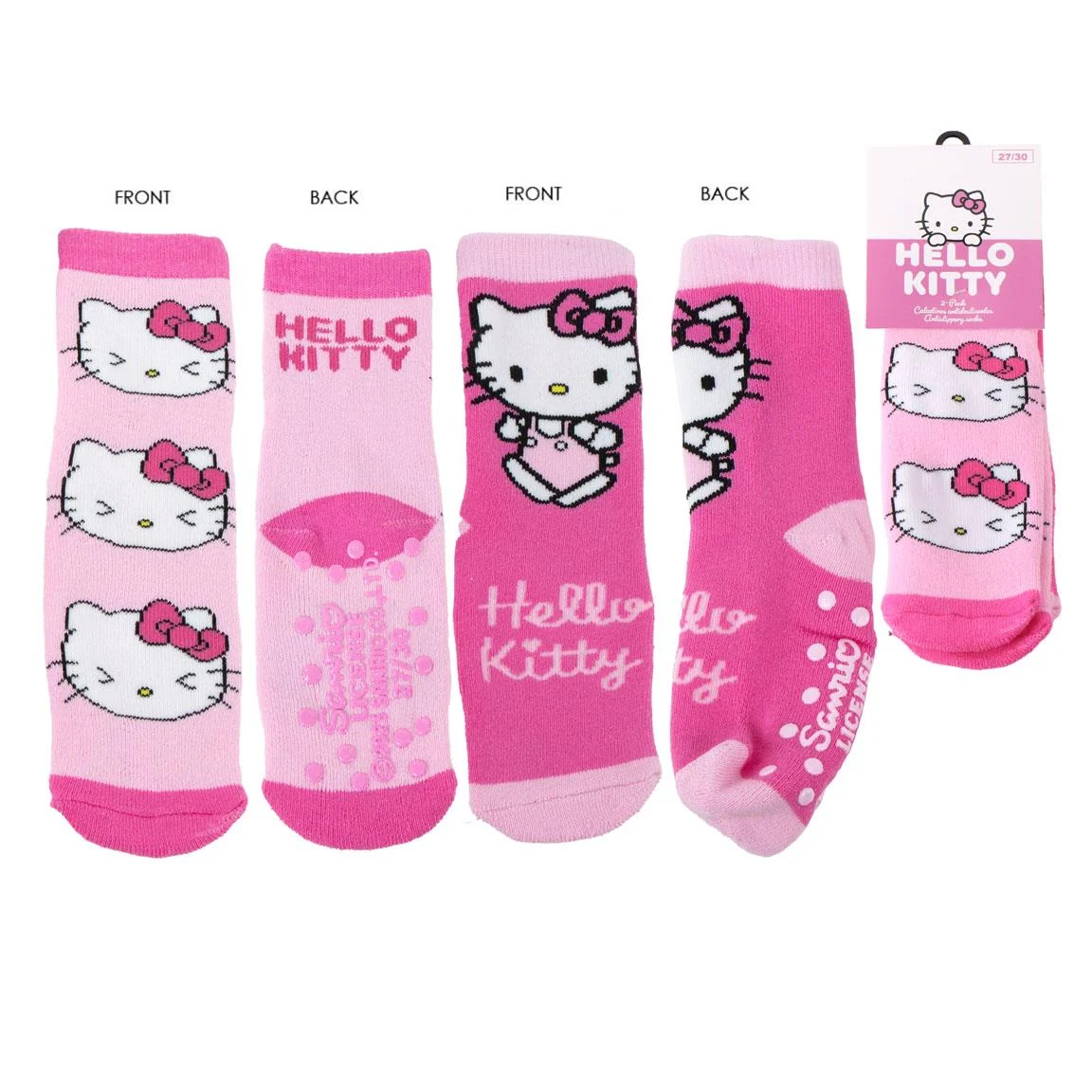 CALCETIN ANTIDESLIZANTE APLICACIONES HELLO KITTY
