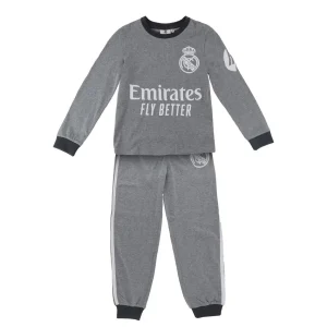 PIJAMA LARGO SINGLE JERSEY REAL MADRID