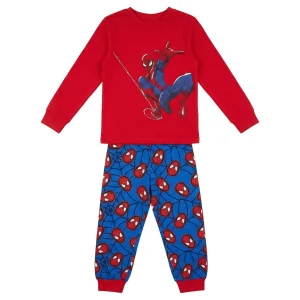 PIJAMA LARGO INTERLOCK SPIDERMAN
