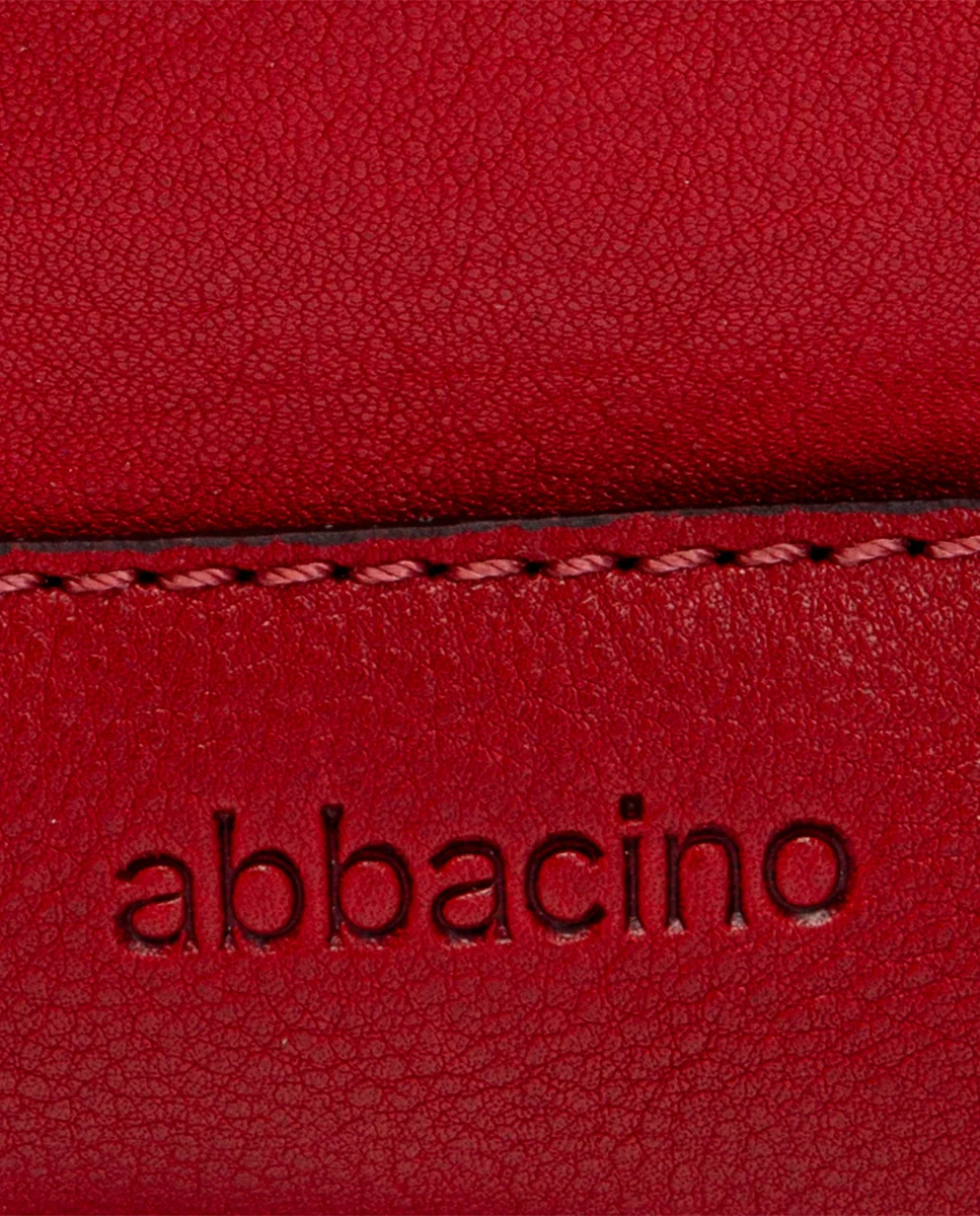 Bolso de hombro en piel rojo - Imagen 7