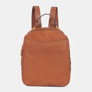 Mochila en nobuck cognac