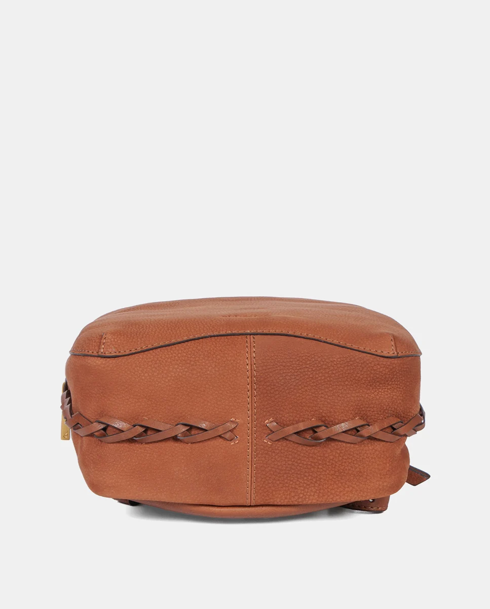 Mochila en nobuck cognac - Imagen 8