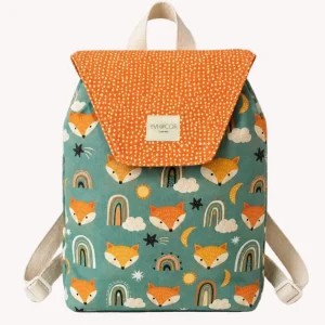 Mochila Petit Guardería Zorrito Arcoíris