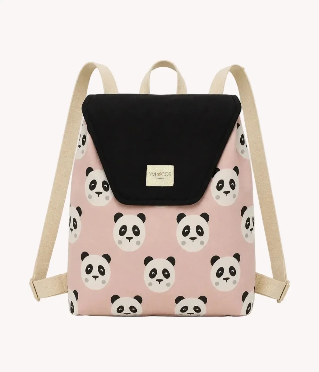 Mochila Petit Guardería Panda Rosa