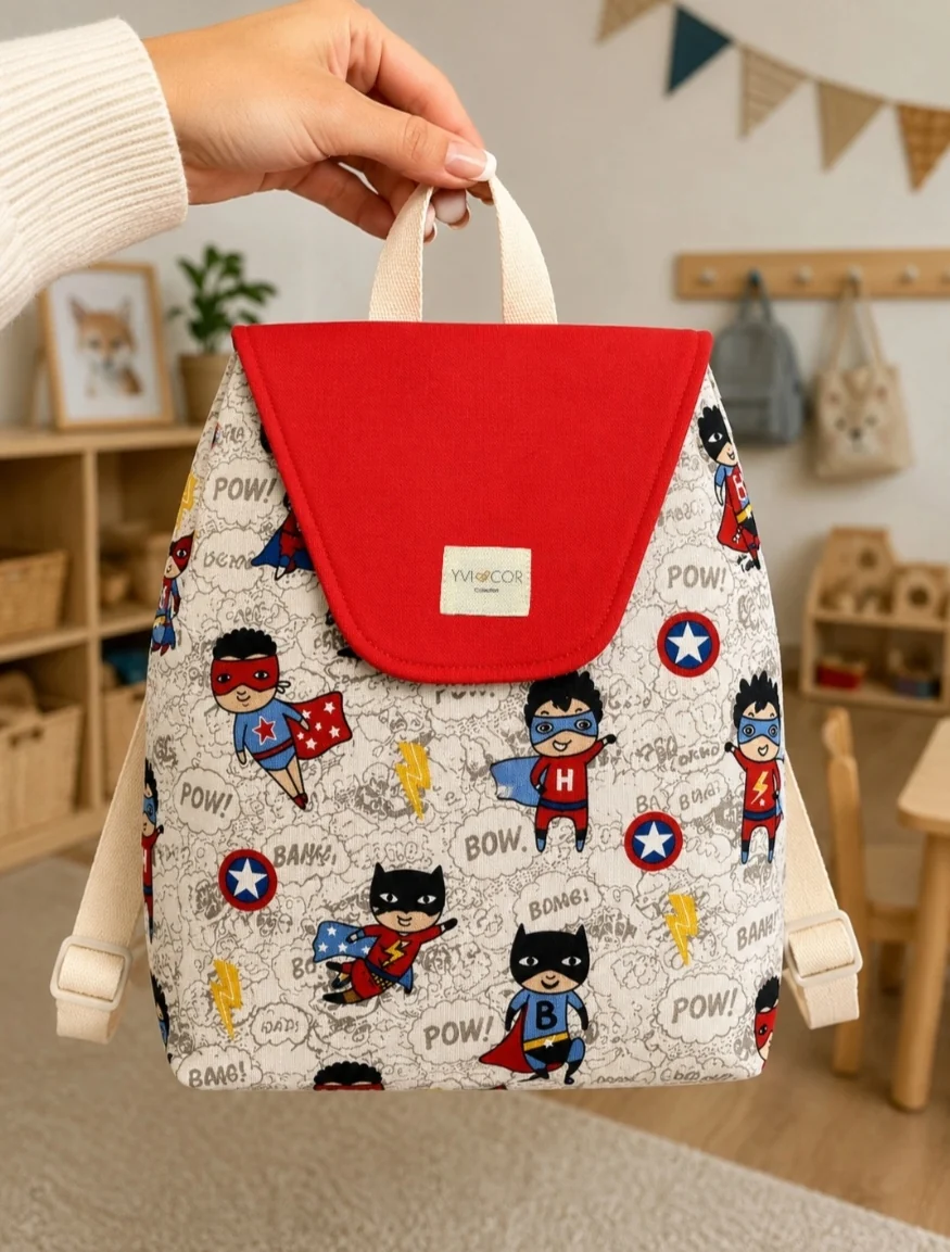 Mochila Petit Guardería Superhéroes POW! - Imagen 4