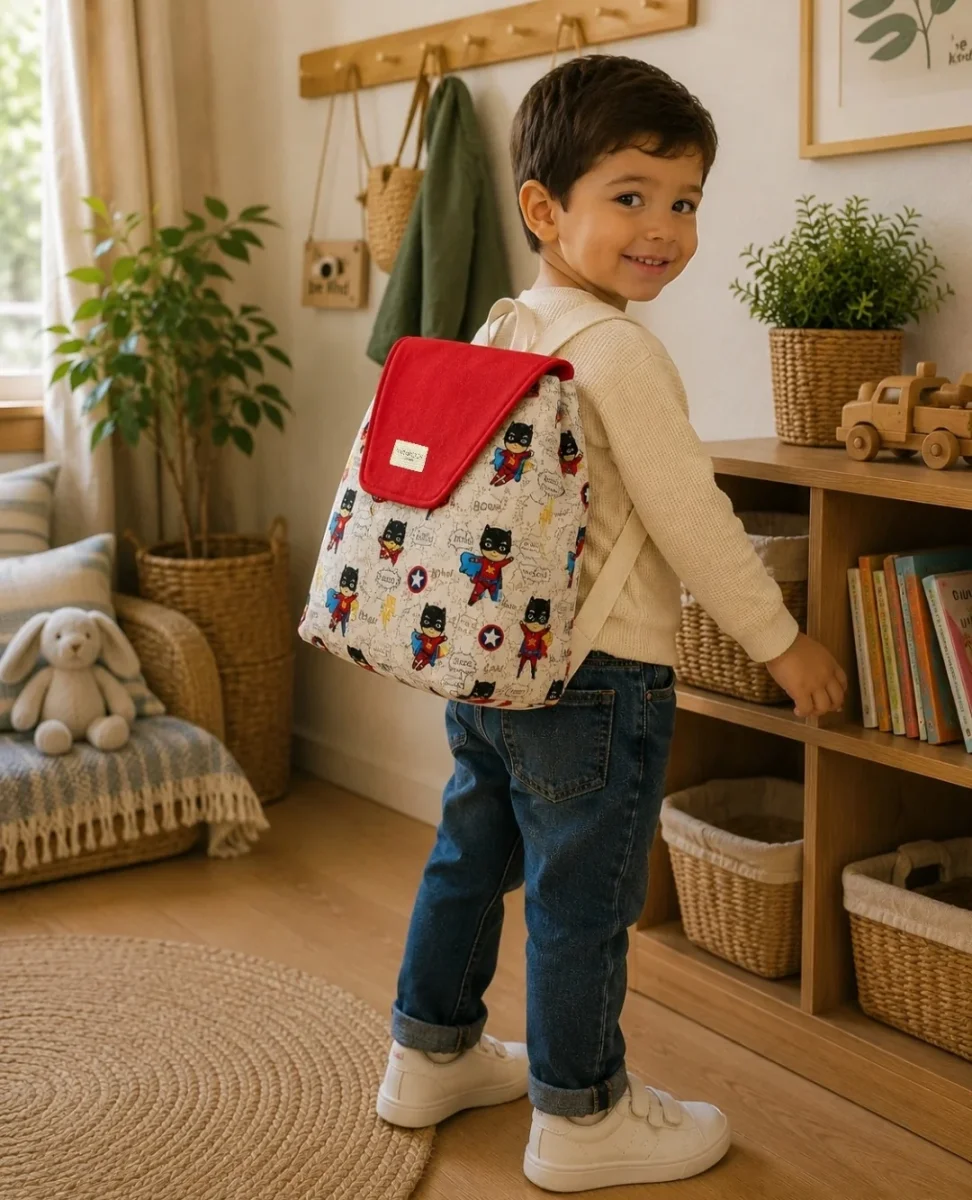Mochila Petit Guardería Superhéroes POW! - Imagen 3