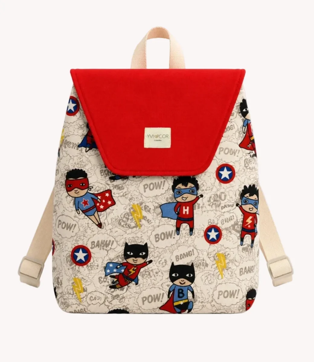 Mochila Petit Guardería Superhéroes POW!