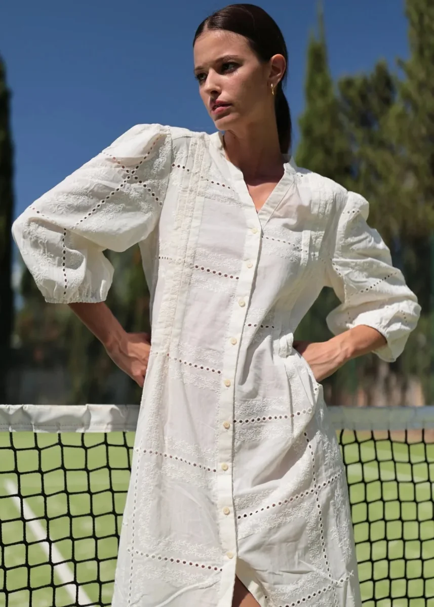 Vestido camisero - Imagen 3