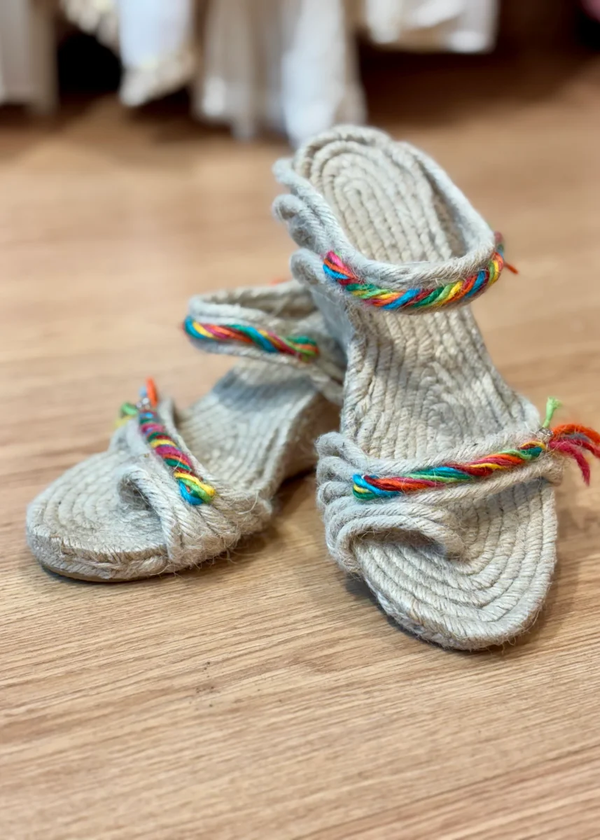 Sandalia yute Aura yute multicolor - Imagen 3