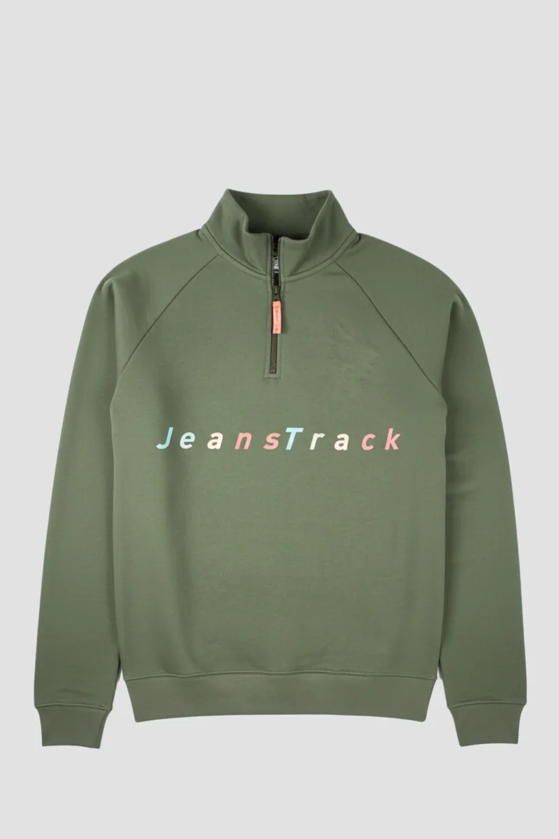 Sudadera Algodón Orgánico Twilight Khaki Mujer - Imagen 3