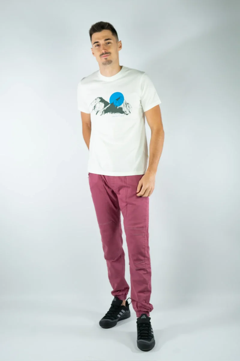 Camiseta Algodón Orgánico Sunset White - Imagen 5