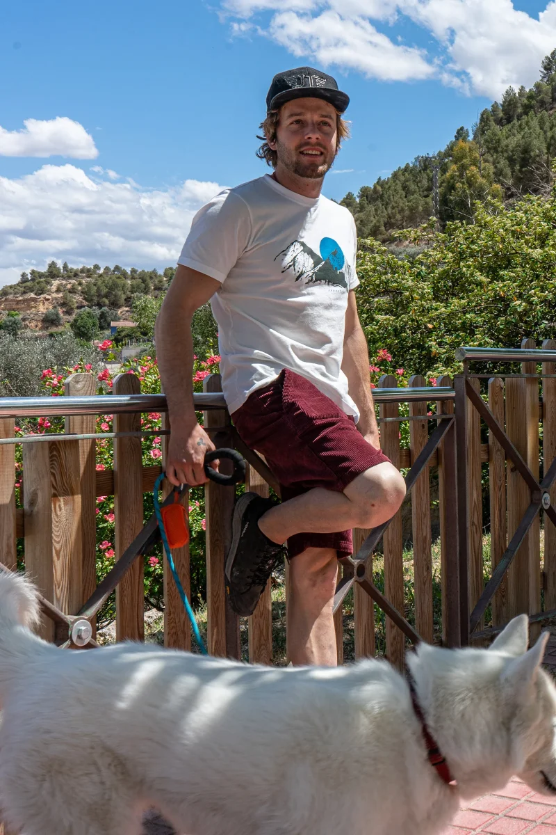Camiseta Algodón Orgánico Sunset White - Imagen 7
