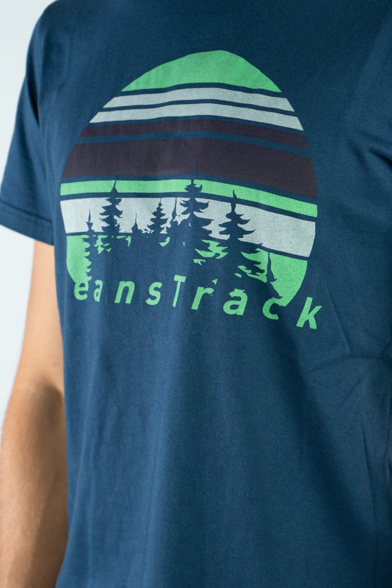 Camiseta Algodón Orgánico Fir Blue - Imagen 6
