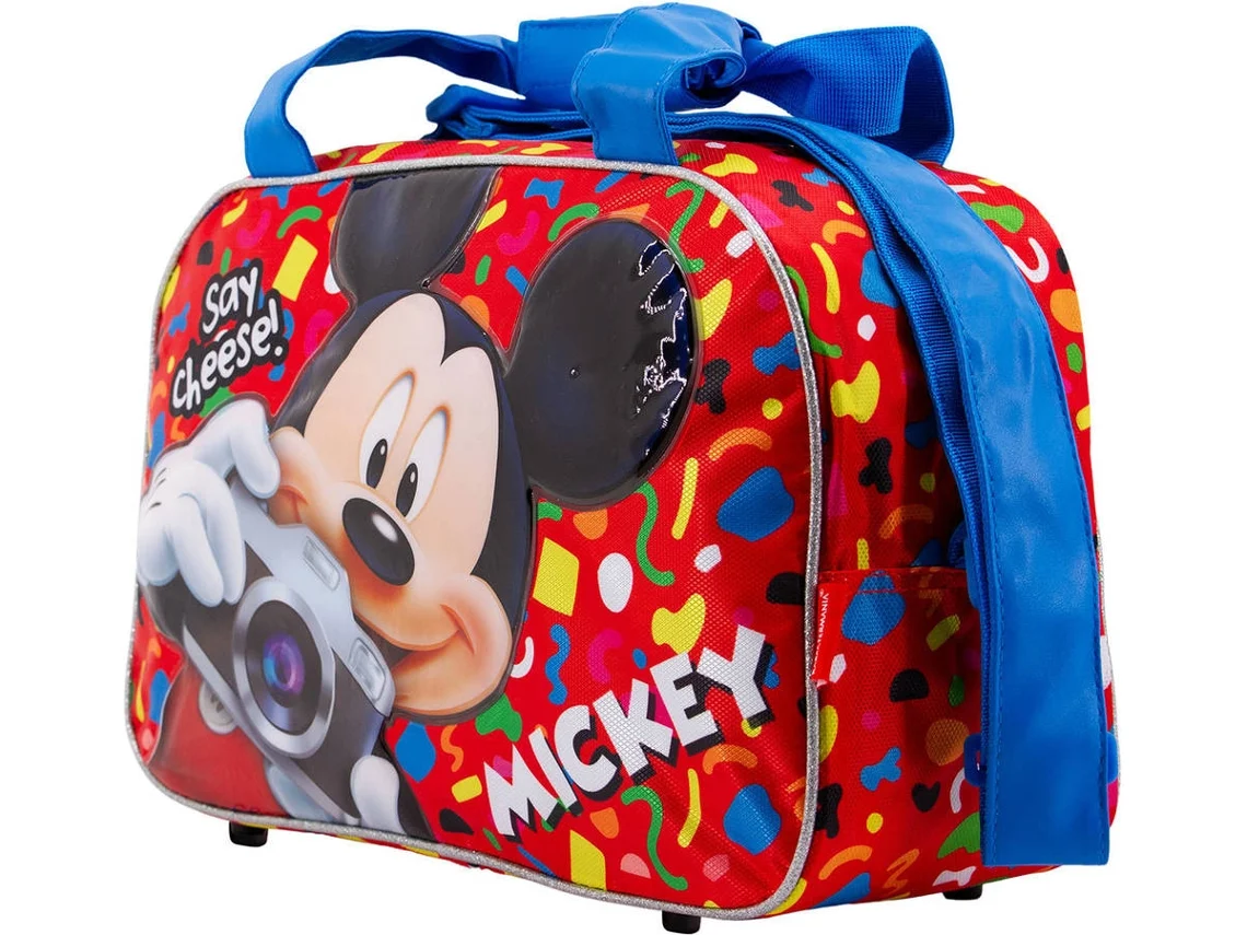 BOLSA DE DEPORTE MICKEY SAY CHEESE 38cm x 25cm x15 - Imagen 4